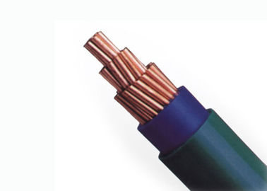 Cáp cách điện PVC cách điện 1 * 300 Sq Mm Cu - Dây dẫn 3355 Kg / Km Trọng lượng tịnh